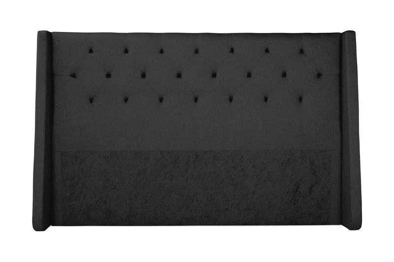 Imperia Sengegavl 210 cm - Sort - Møbler - Senge - Sengetilbehør & sengegavl - Sengegavle