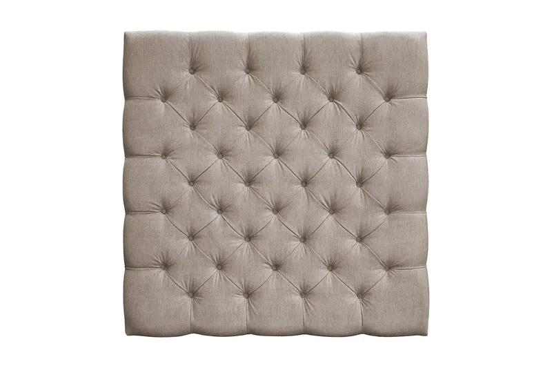 Joluma Sengegavl 120 Knapper - Beige - Møbler - Senge - Sengetilbehør & sengegavl - Sengegavle