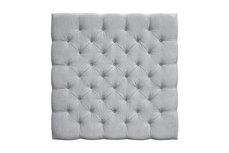 Joluma Sengegavl 120 Knapper - Lysegrå - Møbler - Senge - Sengetilbehør & sengegavl - Sengegavle