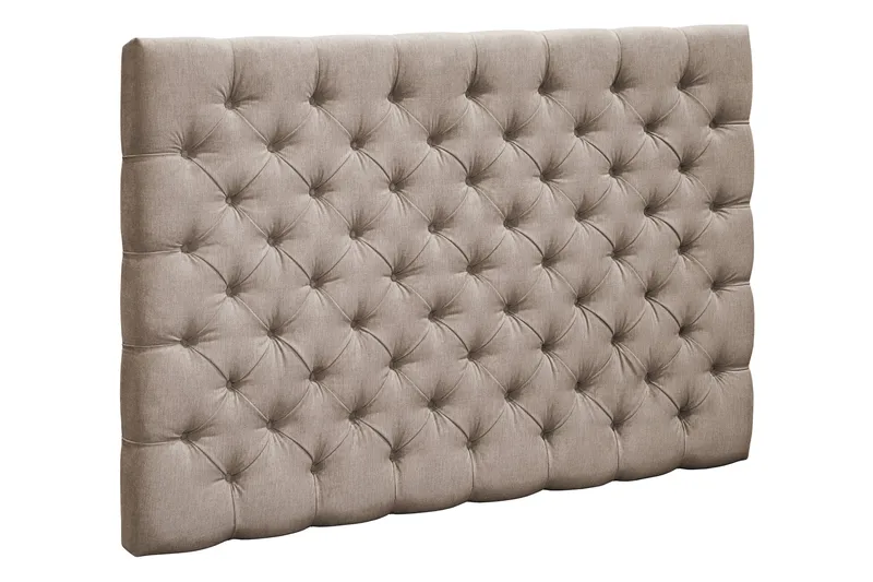 Joluma Sengegavl 180 Knapper - Beige - Møbler - Senge - Sengetilbehør & sengegavl - Sengegavle