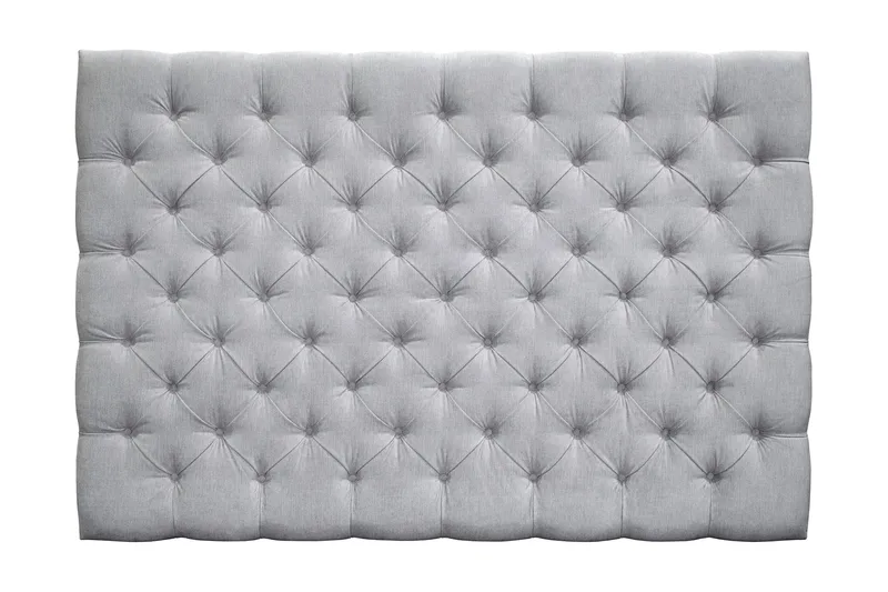 Joluma Sengegavl 180 Knapper - Lysegrå - Møbler - Senge - Sengetilbehør & sengegavl - Sengegavle