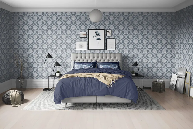 Joluma Sengegavl 180 Knapper - Lysegrå - Møbler - Senge - Sengetilbehør & sengegavl - Sengegavle