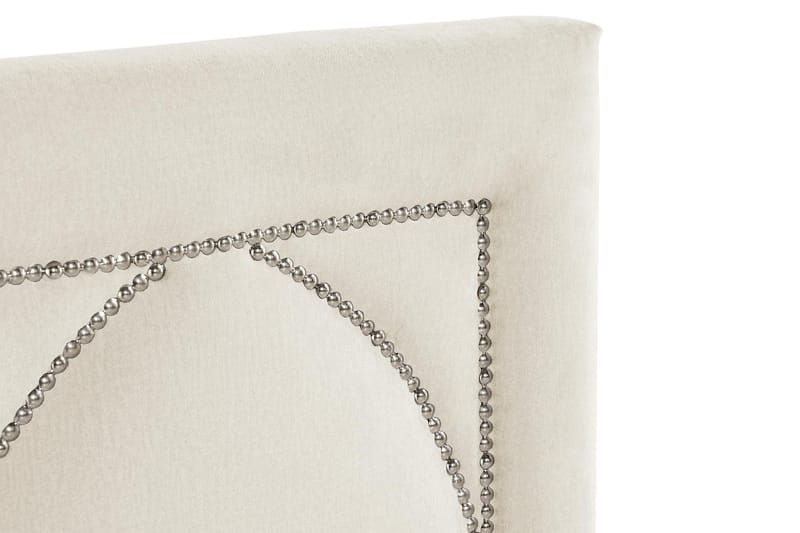 Leva Sengegavl 160cm - Beige/Velour - Møbler - Senge - Sengetilbehør & sengegavl - Sengegavle