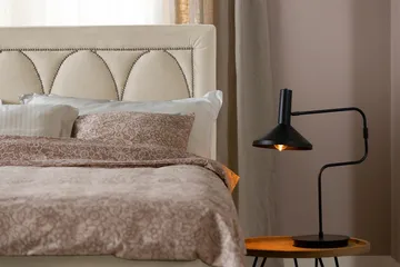 Leva Sengegavl 160cm - Beige/Velour - Møbler - Senge - Sengetilbehør & sengegavl - Sengegavle