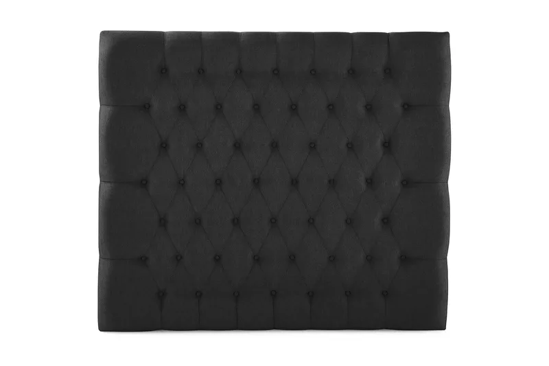 Lucky sengegavl 120 cm Diamant - Sort/Grå - Møbler - Senge - Sengetilbehør & sengegavl - Sengegavle