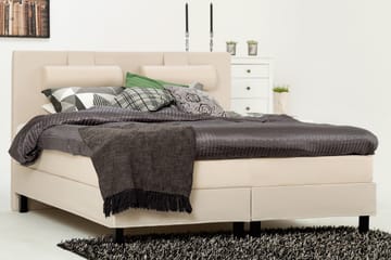 Lucky sengegavl 150 cm glat - Beige - Møbler - Senge - Sengetilbehør & sengegavl - Sengegavle