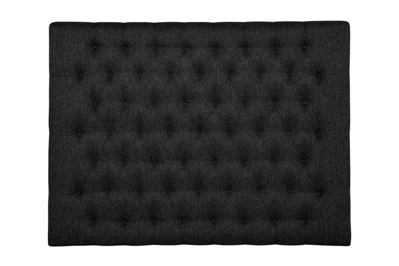 Lucky sengegavl 160 cm Diamant, Sort/Grå