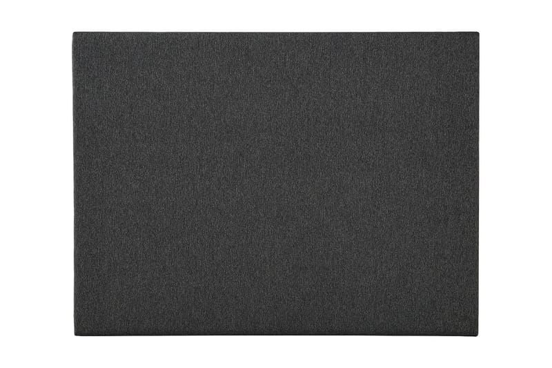 Lucky Sengegavl Glat 160 cm, Sort/Grå