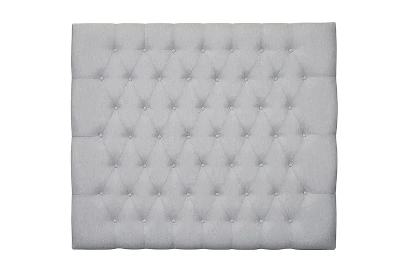 Meja Diamant Sengegavl 140x120 - Lysegrå - Møbler - Senge - Sengetilbehør & sengegavl - Sengegavle