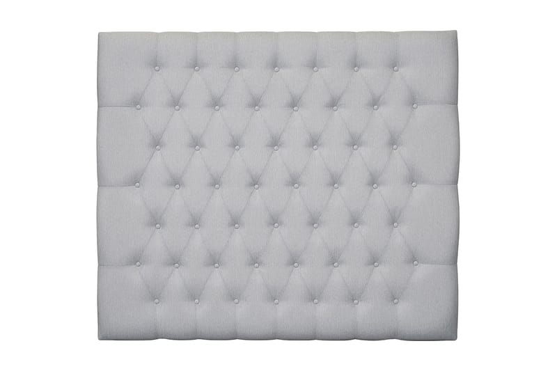 Meja Diamant Sengegavl 140x120 - Lysegrå - Møbler - Senge - Sengetilbehør & sengegavl - Sengegavle