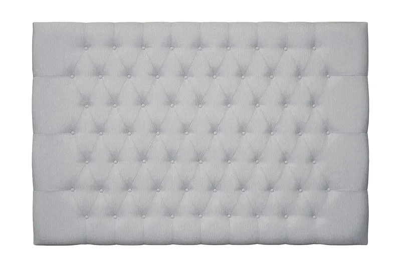 Meja Diamant Sengegavl 180x120 - Lysegrå - Møbler - Senge - Sengetilbehør & sengegavl - Sengegavle