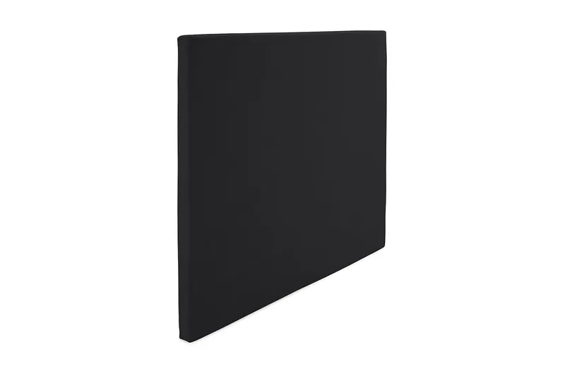 Meja Glat Sengegavl 140x120 - Sort - Møbler - Senge - Sengetilbehør & sengegavl - Sengegavle