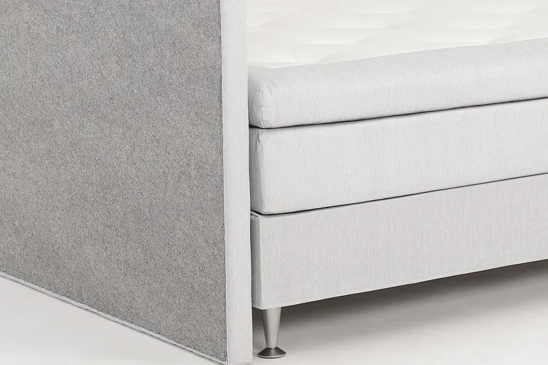 Meja Glat Sengegavl 180x120 - Lysegrå - Møbler - Senge - Sengetilbehør & sengegavl - Sengegavle
