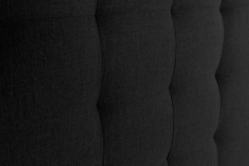 Montana sengegavl 80 cm - Sort - Møbler - Senge - Sengetilbehør & sengegavl - Sengegavle