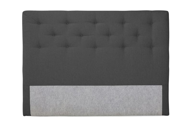 Nice Deluxe sengegavl 140 cm - mørkegrå - Sengegavle