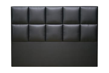 Qvant sengegavl 210 cm kunstlæder - sort - Møbler - Senge - Sengetilbehør & sengegavl - Sengegavle