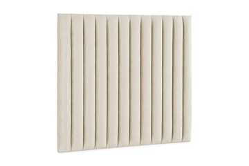 Rakel Sengegavl 120cm - Beige/Velour - Møbler - Senge - Sengetilbehør & sengegavl - Sengegavle