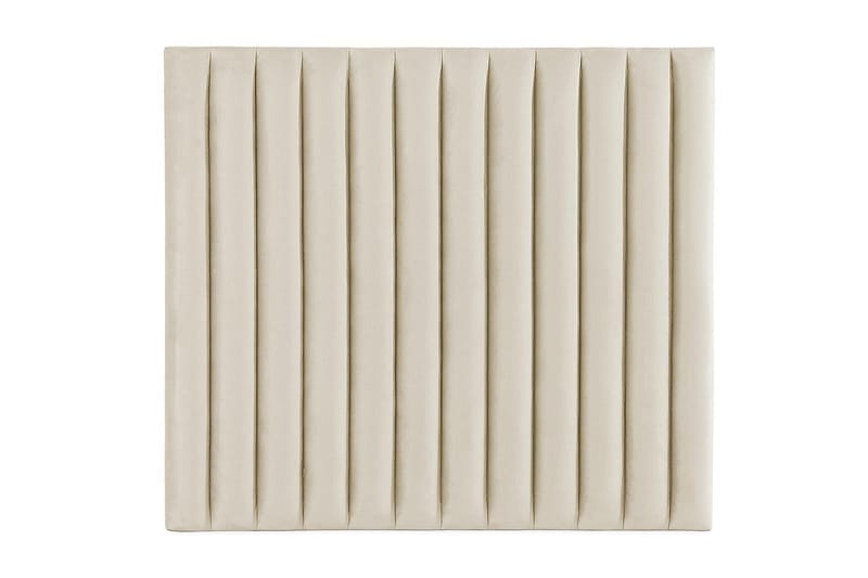Rakel Sengegavl 140cm, Beige/Velour