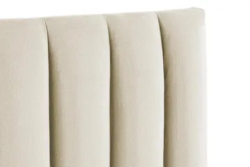 Rakel Sengegavl 180cm - Beige/Velour - Møbler - Senge - Sengetilbehør & sengegavl - Sengegavle