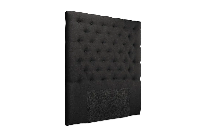 Royal Høj Sengegavl 140 cm - Mørkegrå - Møbler - Senge - Sengetilbehør & sengegavl - Sengegavle