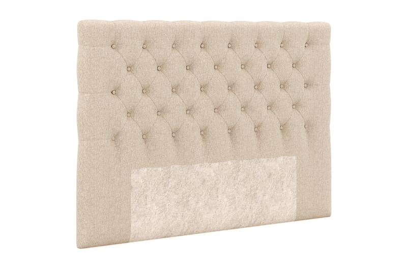 Royal sengegavl 160 cm - Beige - Sengegavle