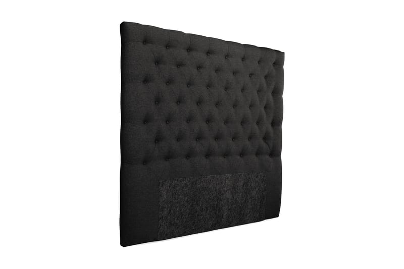 Royal sengegavl 160 cm høj - mørkegrå - Sengegavle