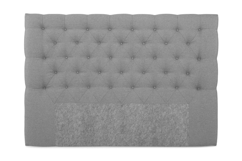 Royal sengegavl 160 cm - lysegrå - Sengegavle