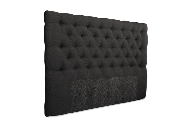 Royal sengegavl 160 cm - mørkegrå - Sengegavle