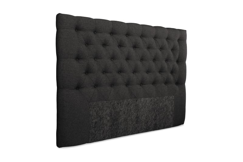 Royal sengegavl 160 cm - mørkegrå - Møbler - Senge - Sengetilbehør & sengegavl - Sengegavle