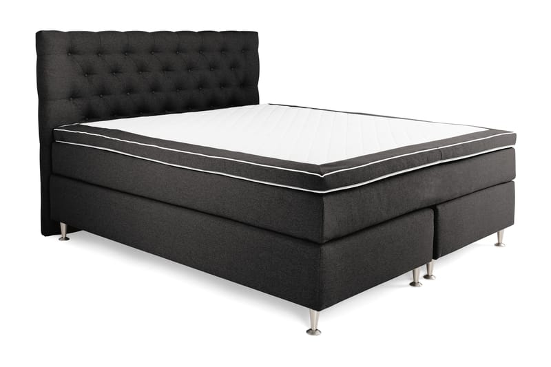Royal sengegavl 180 cm - mørkegrå - Sengegavle