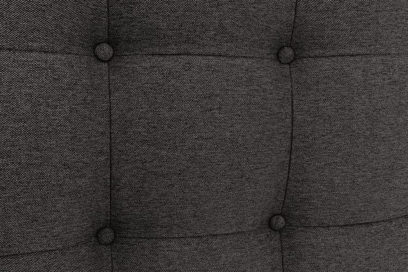 Royal Sengegavl med Knapper 90 cm - Mørkegrå - Møbler - Senge - Sengetilbehør & sengegavl - Sengegavle