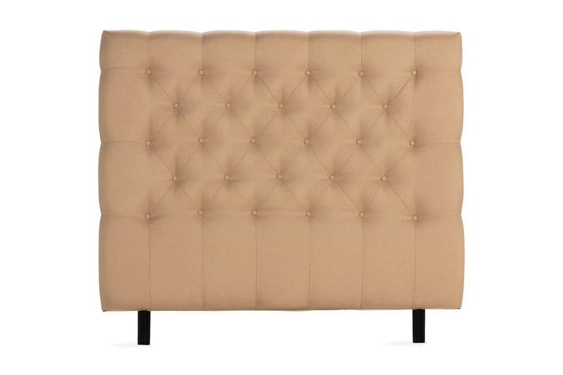 Scarlett Dybt tuftet gavl 120 - Beige - Møbler - Senge - Sengetilbehør & sengegavl - Sengegavle