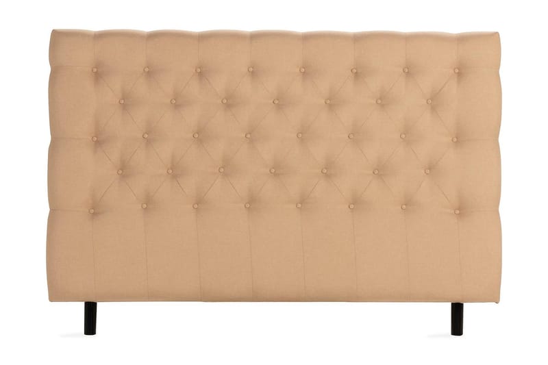 Scarlett Dybt tuftet gavl 160 - Beige - Møbler - Senge - Sengetilbehør & sengegavl - Sengegavle