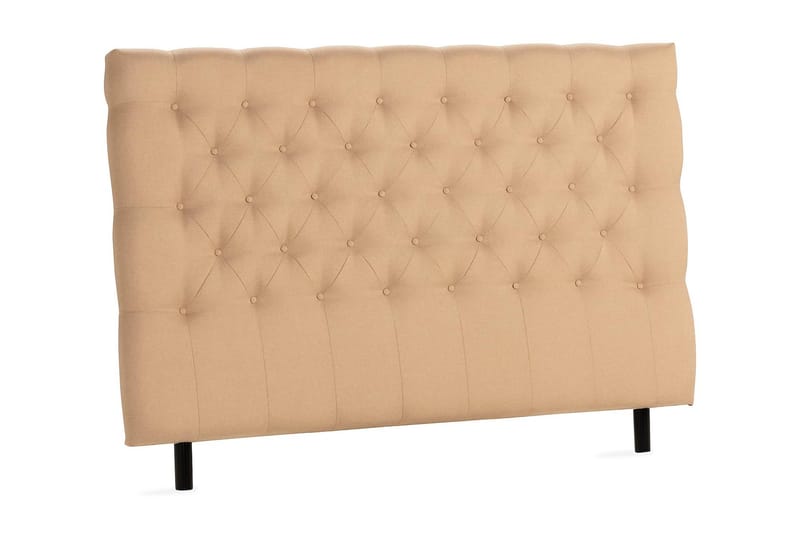 Scarlett Dybt tuftet gavl 160 - Beige - Møbler - Senge - Sengetilbehør & sengegavl - Sengegavle