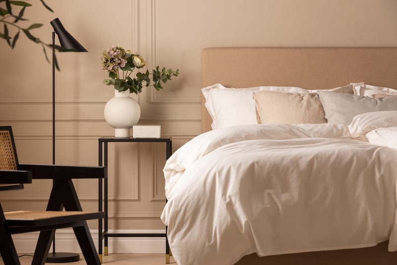 Scarlett Glat gavl 180 - Beige - Møbler - Senge - Sengetilbehør & sengegavl - Sengegavle