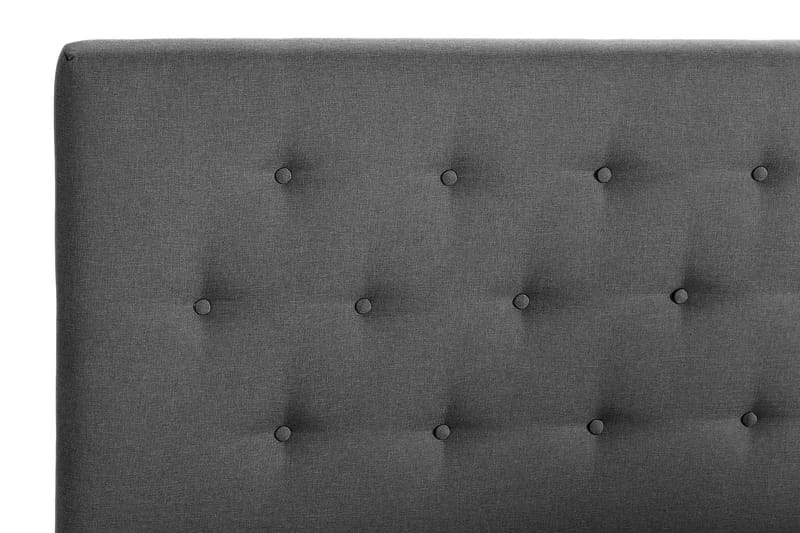 Scarlett Knappet gavl 120 - Mørkgrå - Møbler - Senge - Sengetilbehør & sengegavl - Sengegavle