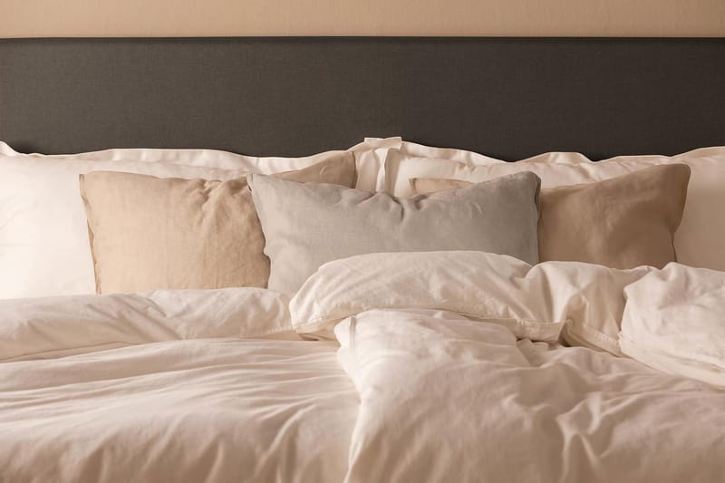 Scarlett Knappet gavl 120 - Mørkgrå - Møbler - Senge - Sengetilbehør & sengegavl - Sengegavle