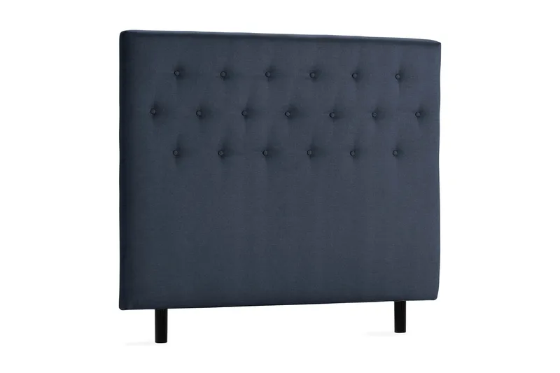 Scarlett Knappet gavl 140 - Blå - Møbler - Senge - Sengetilbehør & sengegavl - Sengegavle