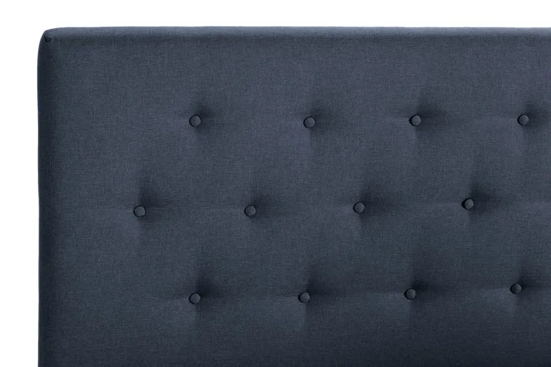 Scarlett Knappet gavl 140 - Blå - Møbler - Senge - Sengetilbehør & sengegavl - Sengegavle
