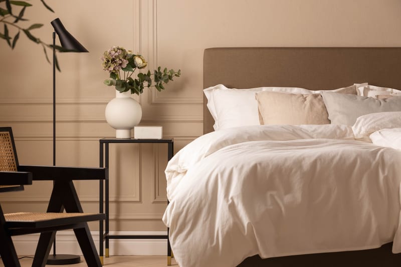 Scarlett Knappet gavl 90 - Brun - Møbler - Senge - Sengetilbehør & sengegavl - Sengegavle