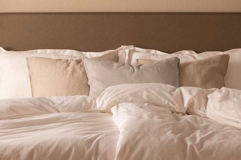 Scarlett Knappet gavl 90 - Brun - Møbler - Senge - Sengetilbehør & sengegavl - Sengegavle