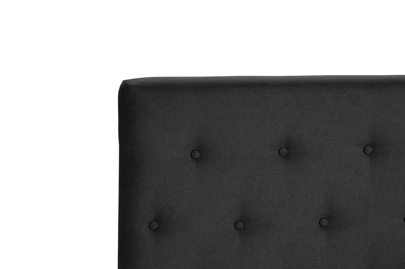 Scarlett Knappet gavl 90 - Sort - Møbler - Senge - Sengetilbehør & sengegavl - Sengegavle