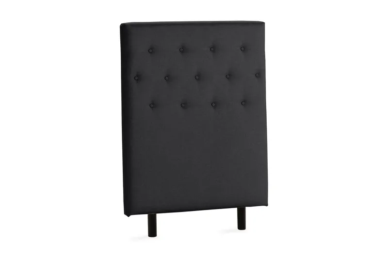 Scarlett Knappet gavl 90 - Sort - Møbler - Senge - Sengetilbehør & sengegavl - Sengegavle