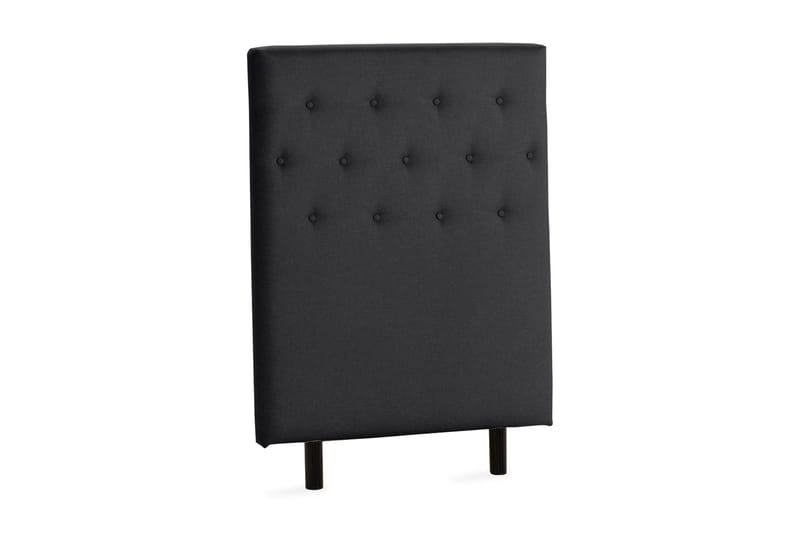 Scarlett Knappet gavl 90 - Sort - Møbler - Senge - Sengetilbehør & sengegavl - Sengegavle