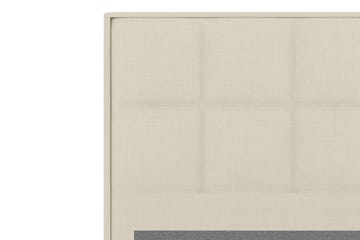 Select sengegavl 120 cm ternet - Beige - Møbler - Senge - Sengetilbehør & sengegavl - Sengegavle