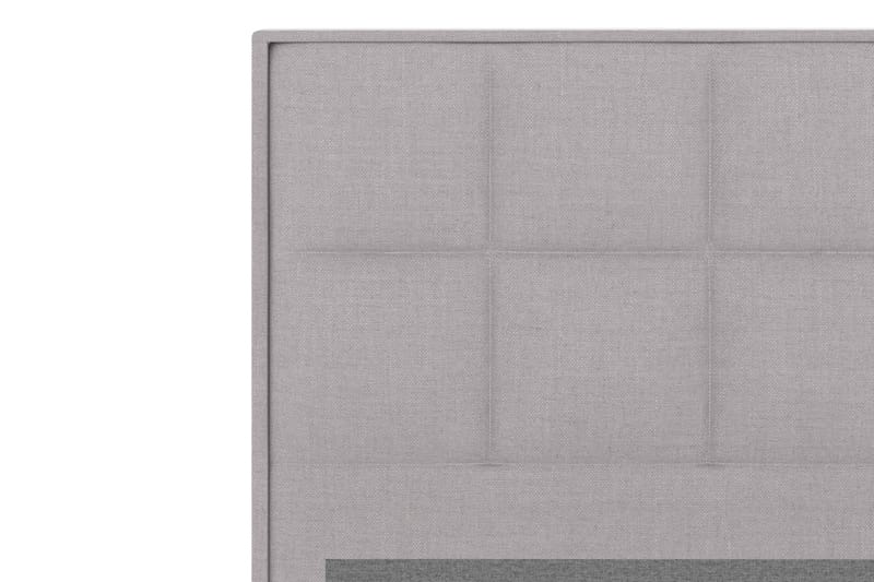 Select sengegavl 120 cm ternet - lysegrå - Sengegavle