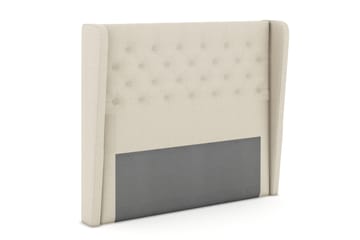 Select sengegavl 160 cm med sider - Beige - Møbler - Senge - Sengetilbehør & sengegavl - Sengegavle