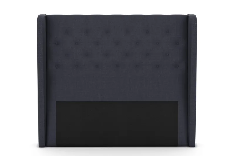 Select sengegavl 160 cm med sider, Blå