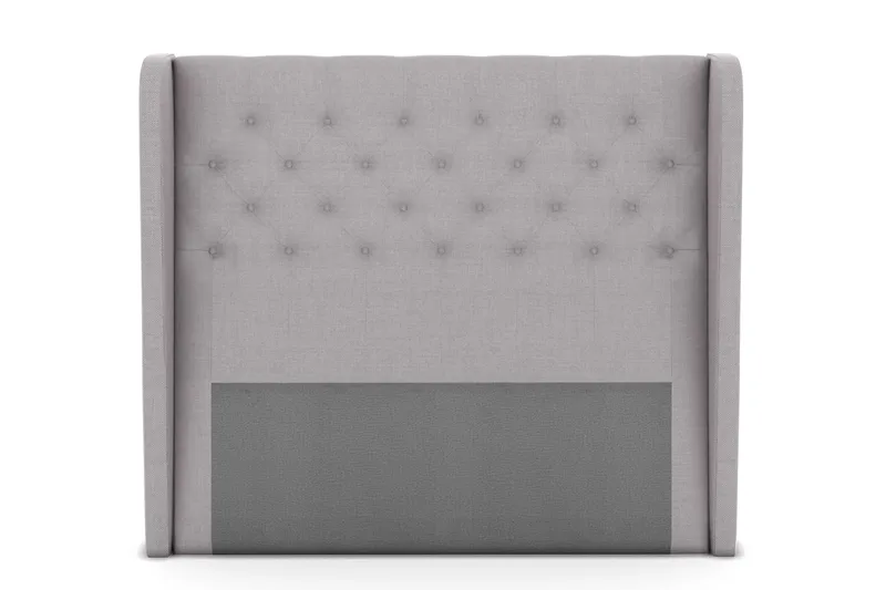 Select sengegavl 160 cm med sider - lysegrå - Møbler - Senge - Sengetilbehør & sengegavl - Sengegavle