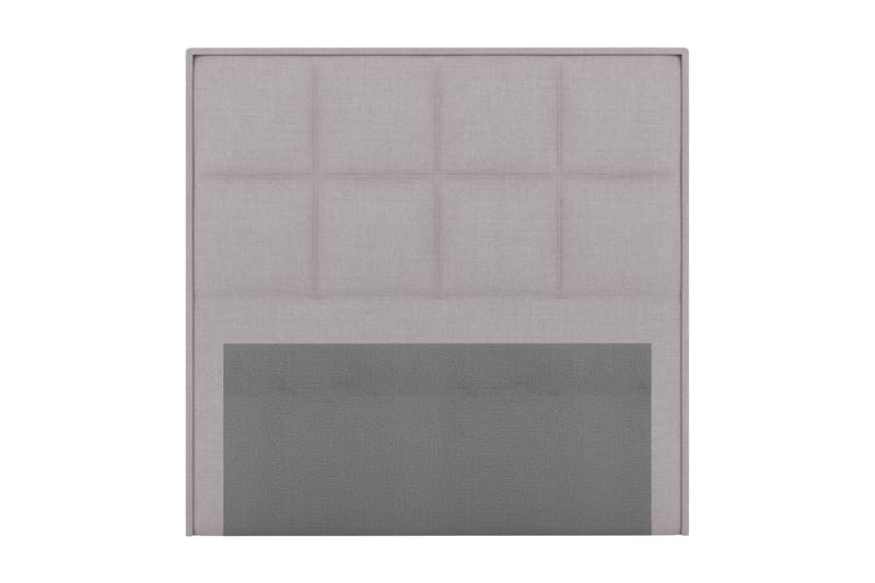 Select sengegavl 160 cm ternet, lysegrå